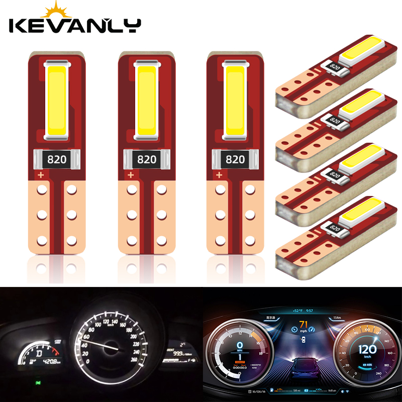 10Pcs T5 Led Bulb Canbus W3W 7 - Grow Light T5 ulasan dan harga