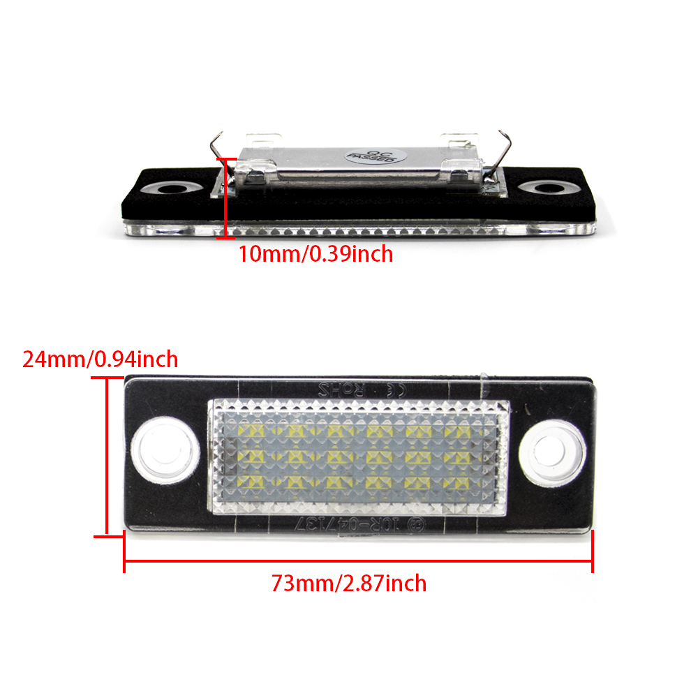 2pcs LED Number License Plate  - Grow Light T5 ulasan dan harga