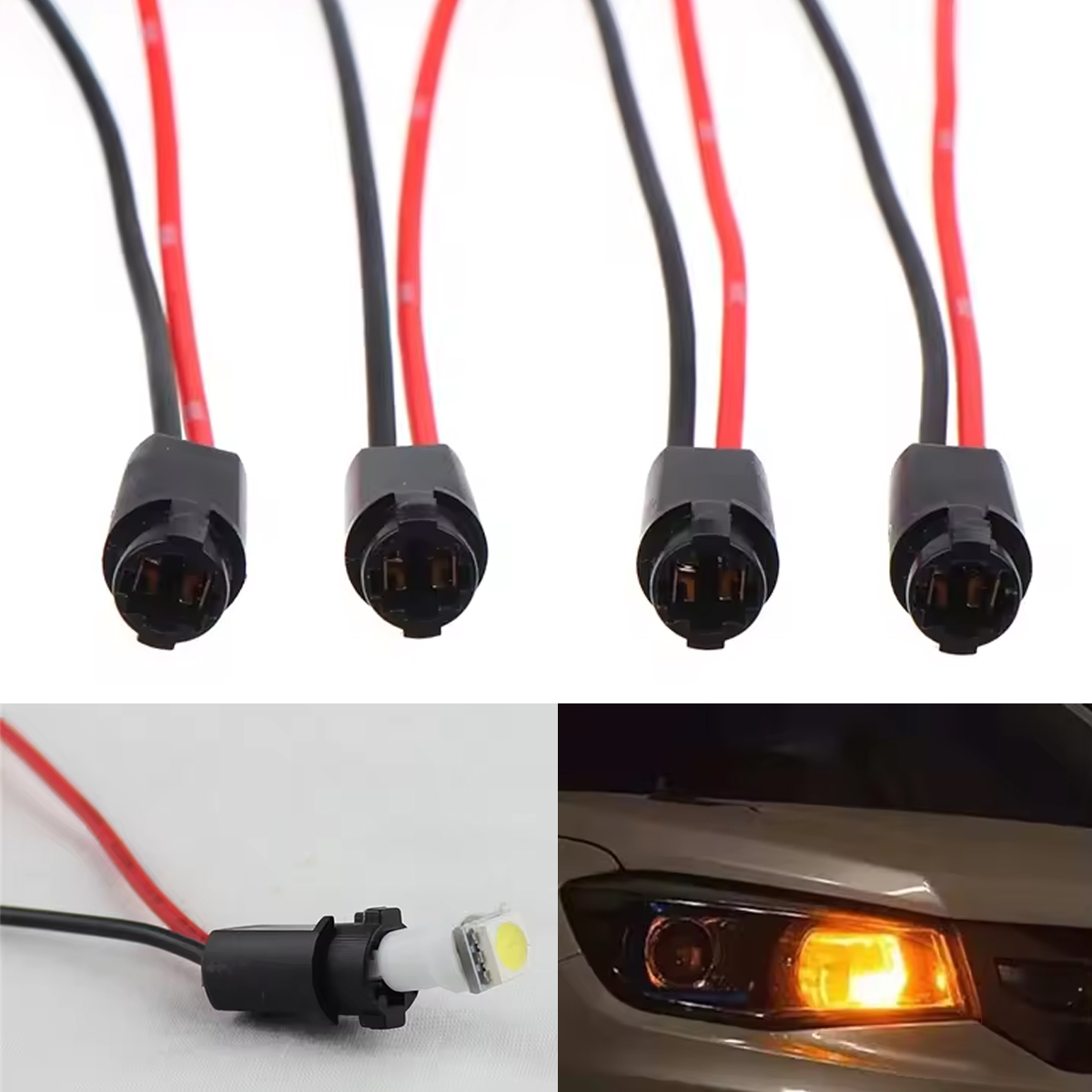 10Pcs T5 LED Bulb Holder Socke - Grow Light T5 ulasan dan harga